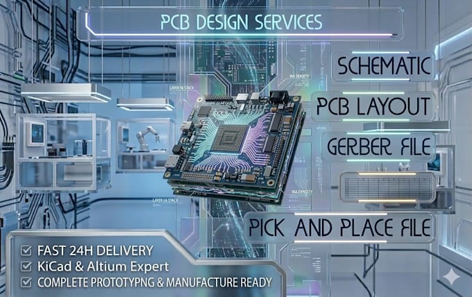 make pcb design pcb layout and circuit schematic