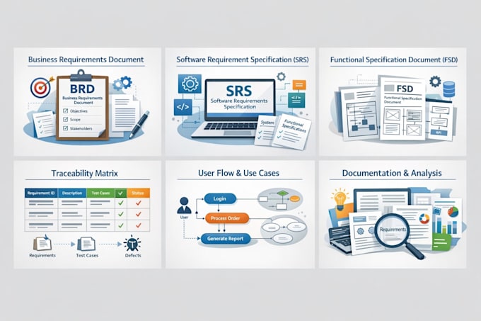 create srs brd uml diagrams user stories architecture and tech docs