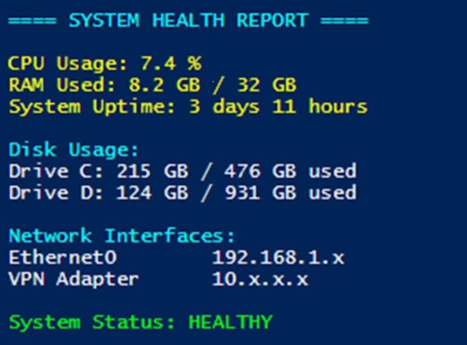 create powershell automation scripts