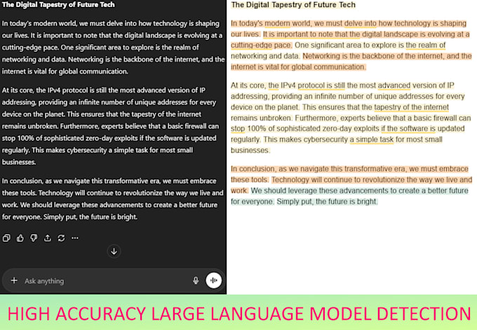 professionally fact check, edit, and humanize your ai generated content