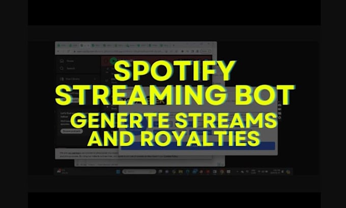 build soundcloud bot, itunes bot, amazon music bot, napster bot, spotify bot