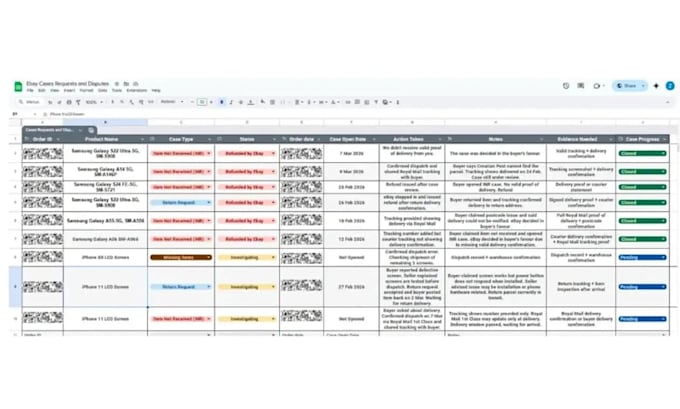 be your ebay store manager, product listing and customer support VA