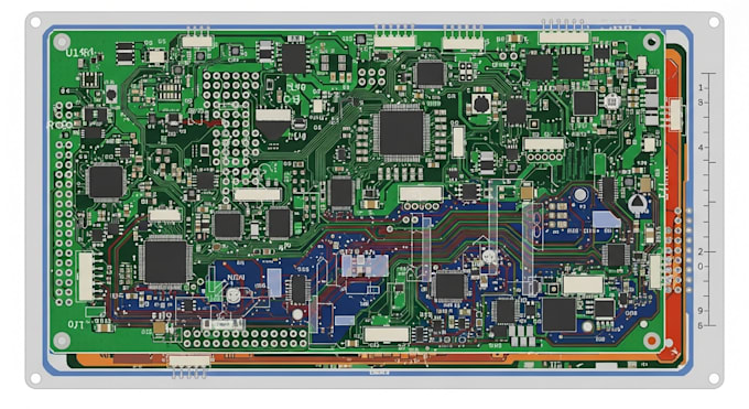 design custom multilayer pcb layout for production
