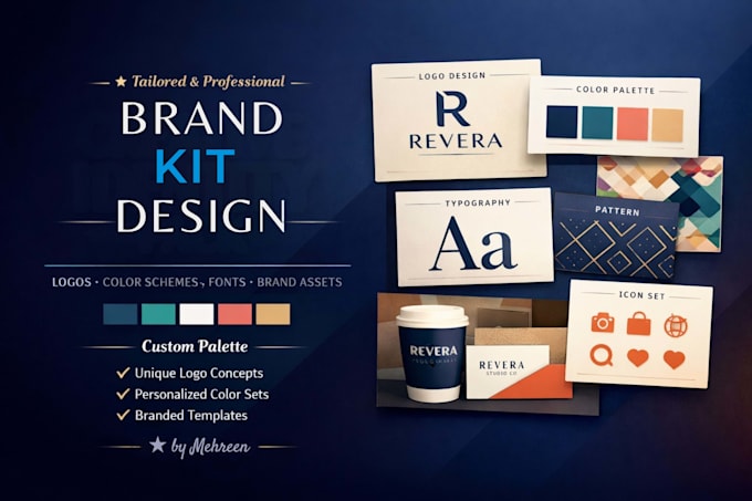 design a canva brand kit and style guide