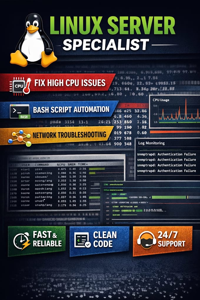 bash scripts and automate linux server tasks professionally