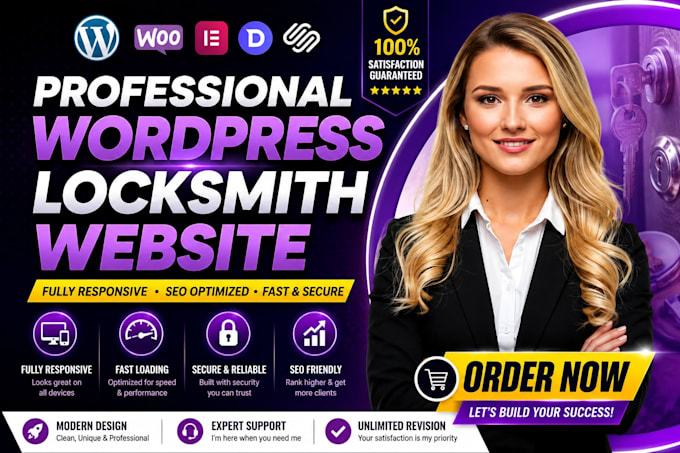 vibecode a locksmith wordpress website with booking and leads n8n