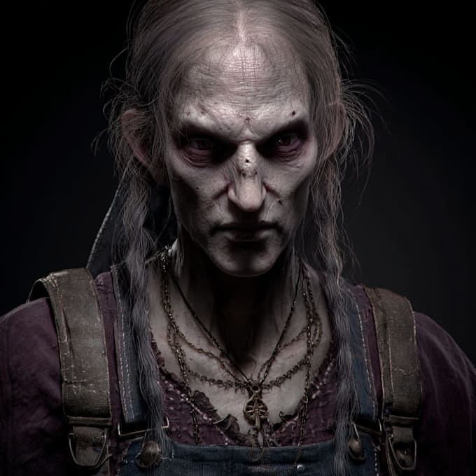 fantasy horror and fantasy horror character
