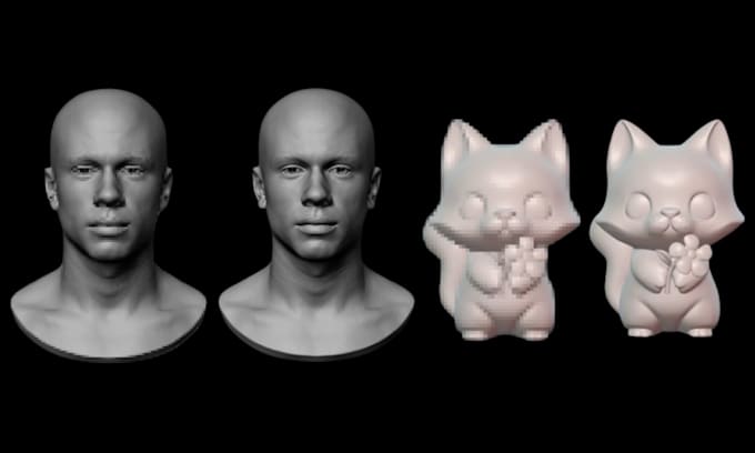 fix, repair, edit stl, obj, 3mf file 3d model file modification for 3d printing