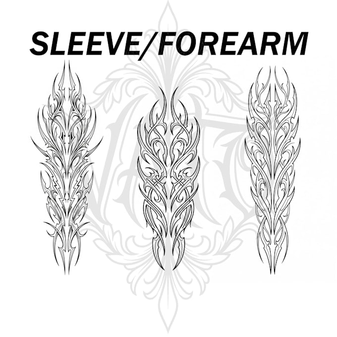 create tattoo designs in a unique ornamental sigil style