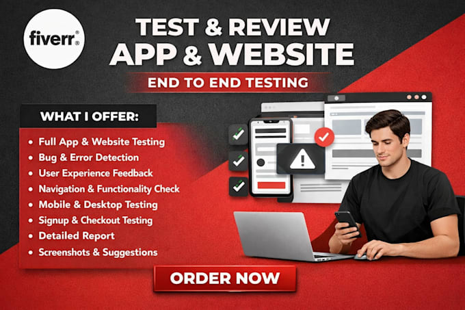 app testing, website testing, game QA testing, iphone,ipad,android user testing