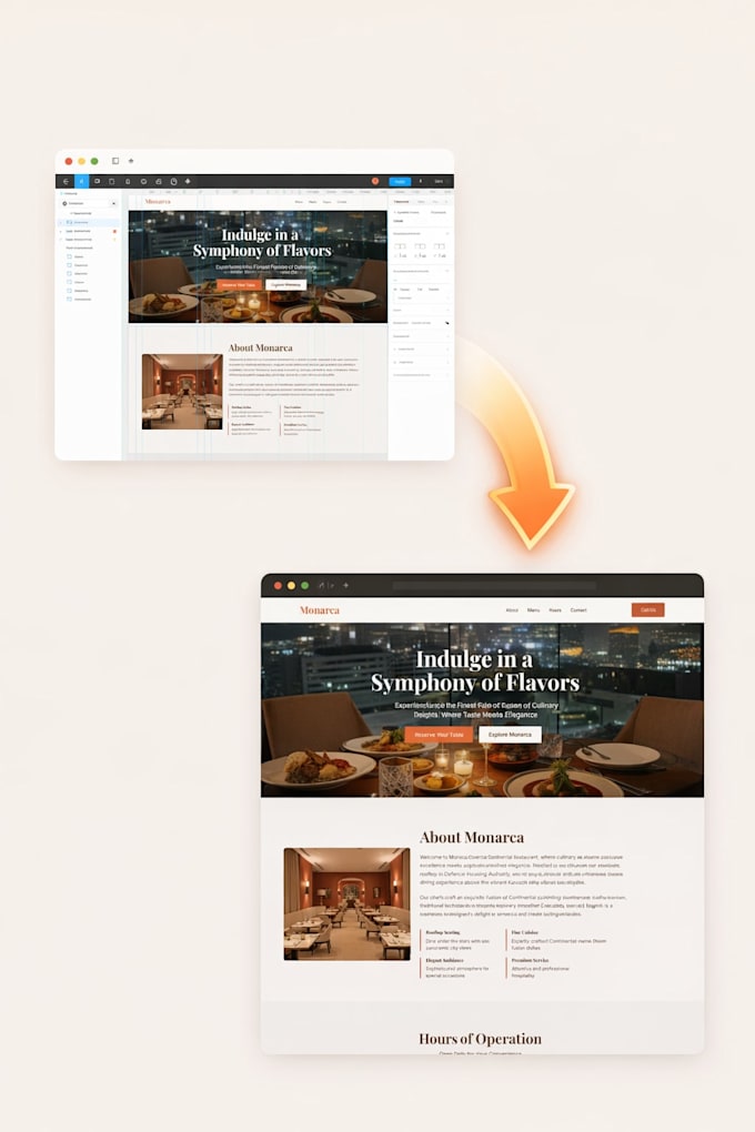 convert figma to next js or figma to react js website