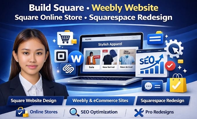 build square weebly website square online store squarespace website redesign