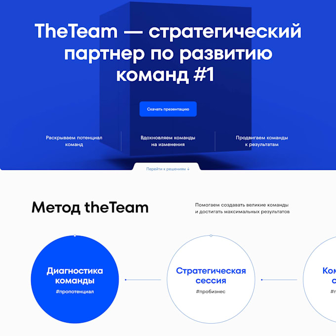 create website and interface design