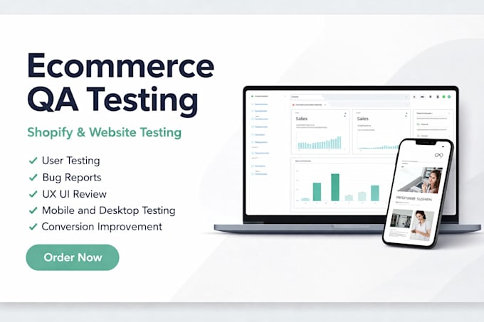ecommerce website qa testing review shopify app or website testing user testing
