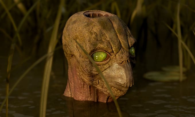 produce a game ready 3d character, from concept to in engine