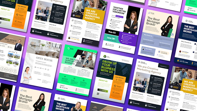 canva to design your flyer or brochure