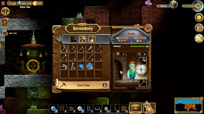 create ue5 rpg systems inventory combat quest leveling save dialogue crafting