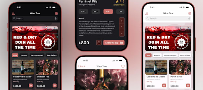 design a mobile app UI for ios in figma