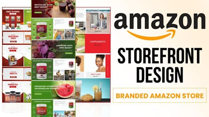 create a high converting amazon storefront design