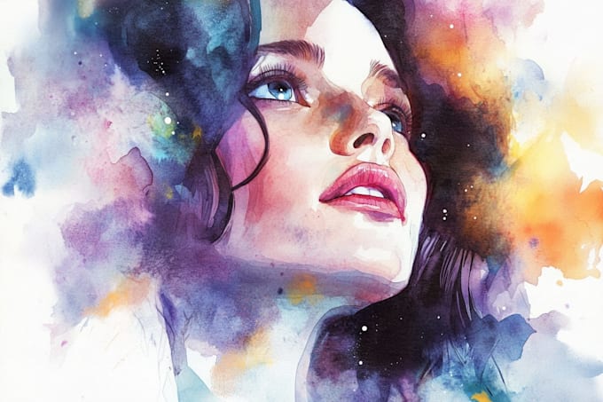 draw a watercolor illustration