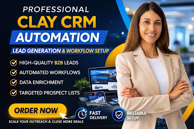set up clay crm automation for lead generation workflows