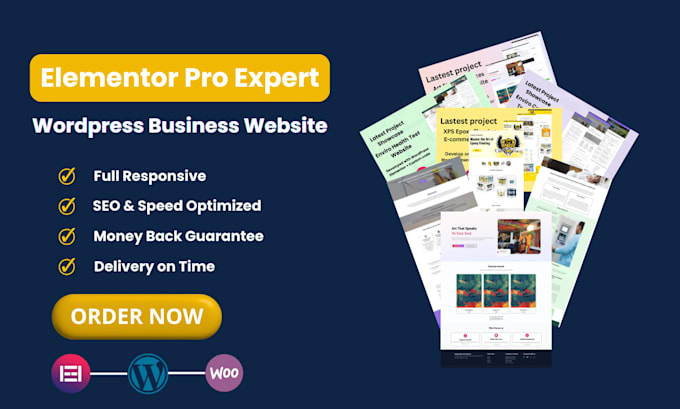 build or rebuild wordpress elementor website as an elementor expert