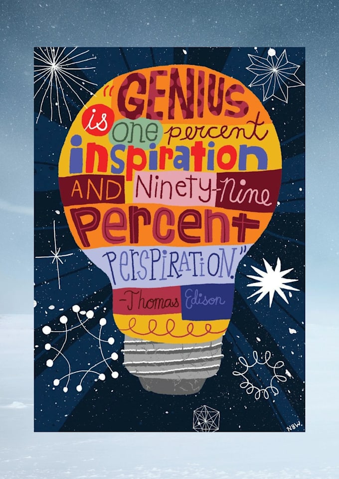design an innovative poster for your gig