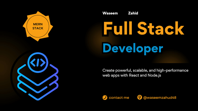 build scalable full stack web apps using mern react node