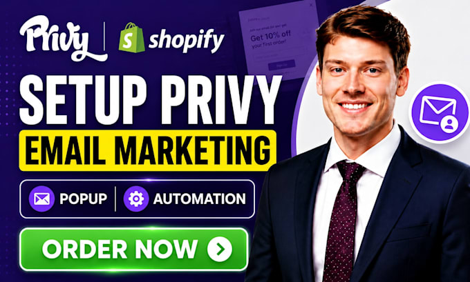 setup privy email marketing  shopify popup privy automation