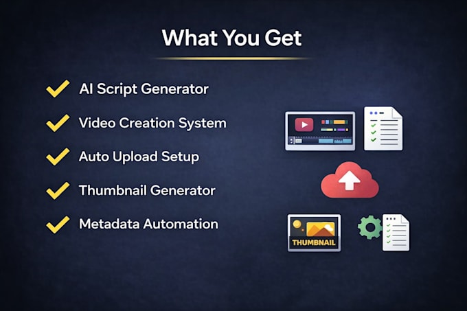 build youtube automation for your faceless channel