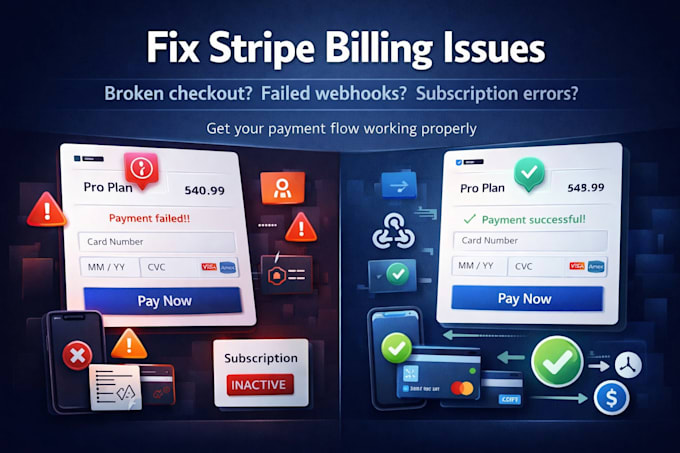 integrate stripe payments and billing