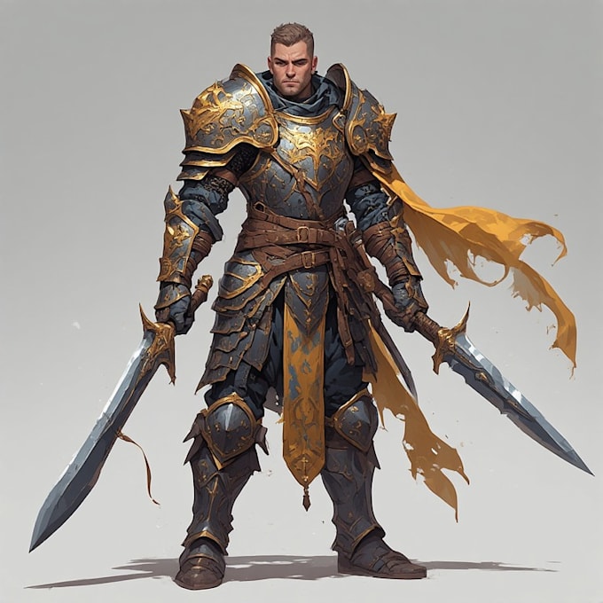 dnd character art and dnd character