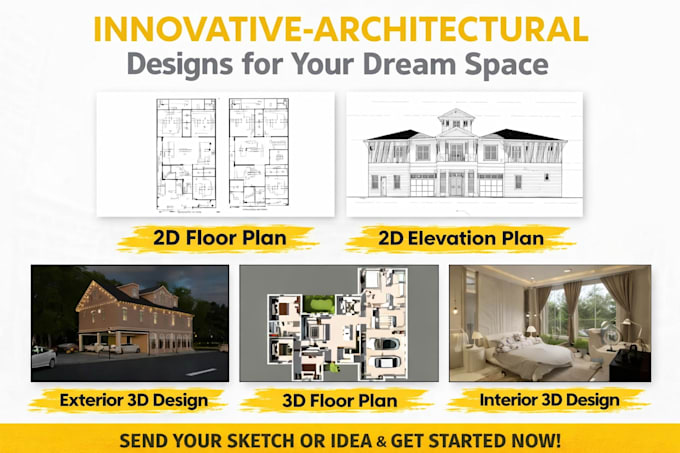 draw architectural 2d floor plan and autocad 2d floor plan for interior design