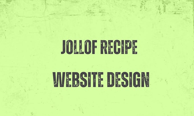 create jollof rice recipe