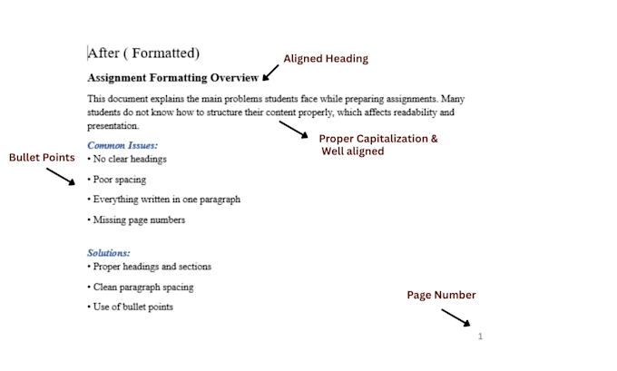 format, edit, and transform messy drafts into professional documents