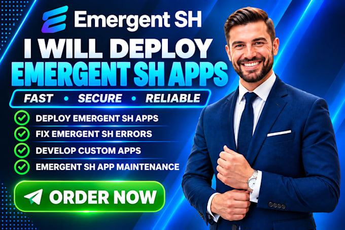 deploy emergent sh apps fix emergent sh error develop emergent sh app replit ai