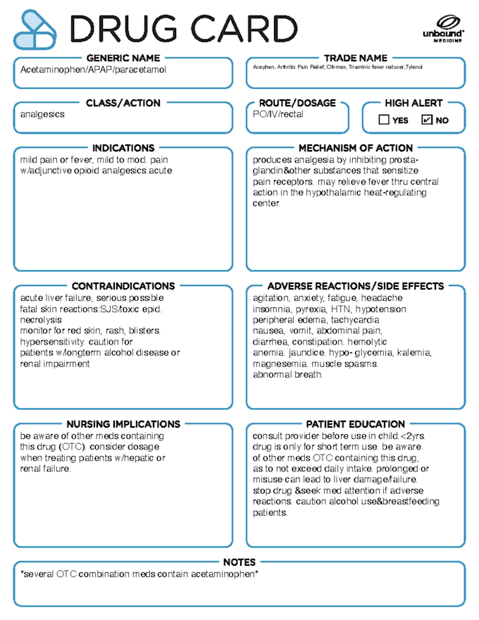 create nursing notes, drug cards, concept maps, case studies,