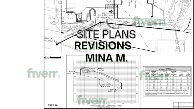 revise civil engineering site plans from redlines