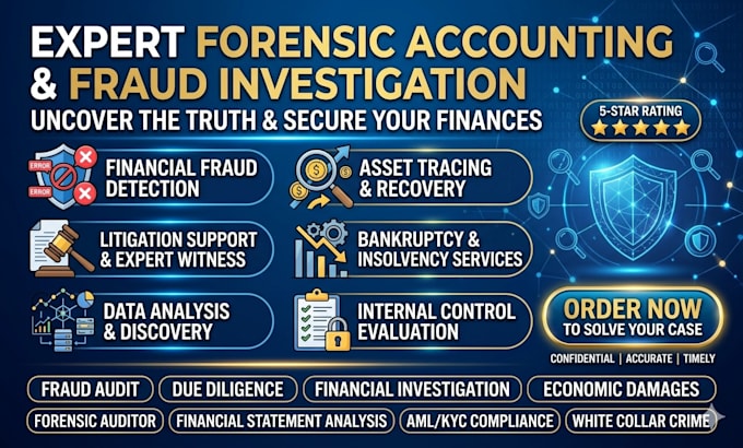 do forensic accounting, fraud investigation, forensic audit, due diligence