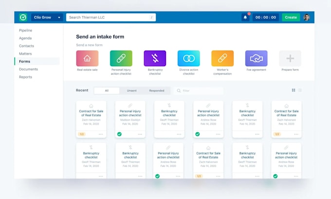 design client onboarding portal with forms payments and automation, crm system