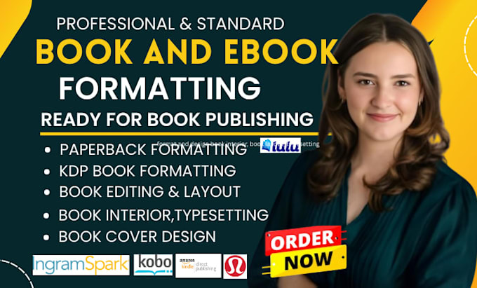 format and design book interior, book layout, typesetting