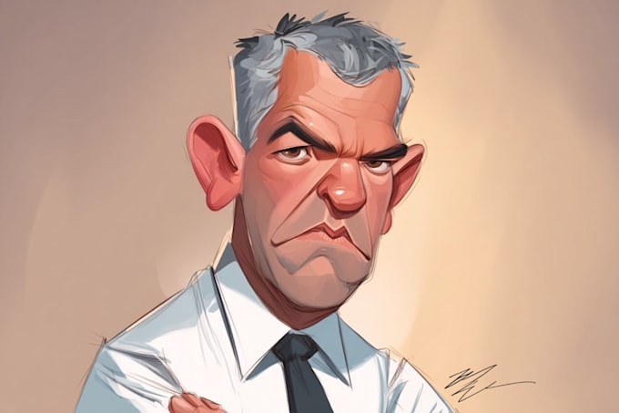 draw caricatures from photos