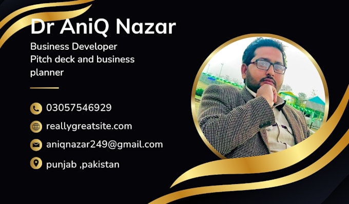 write an investor pitch deck and plan for business