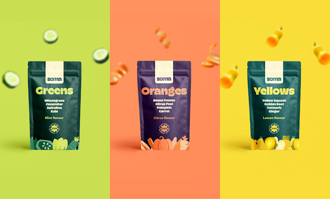 design premium food packaging and pouch design