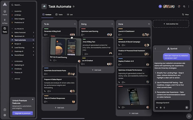 be ai full stack developer for web app development software developer