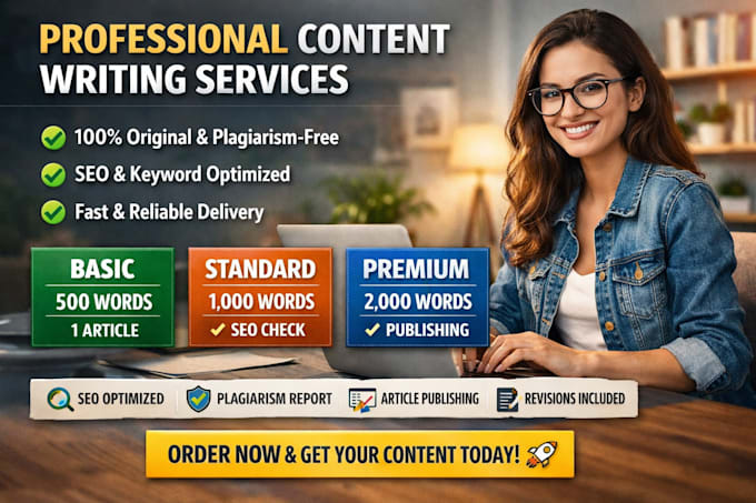 deliver compelling website copywriting and blog posts for your brand
