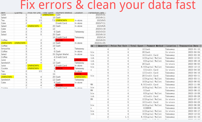clean and deduplicate your excel or CSV data fast