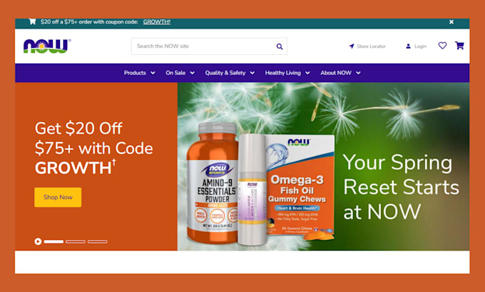 private label supplement shopify store supplement website nutraceutical store