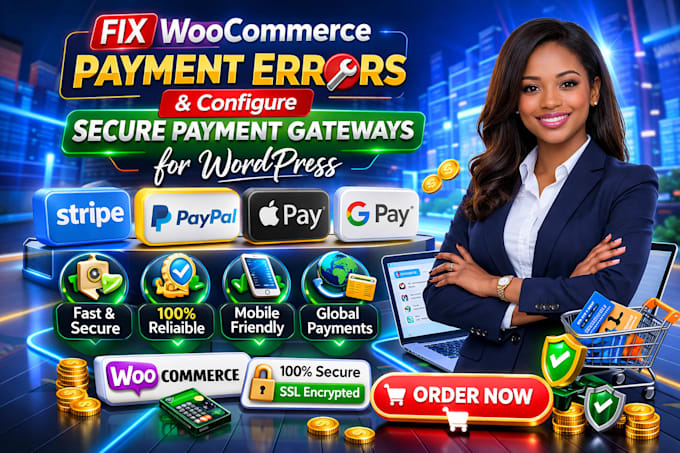 fix woocommerce payment errors, configure secure payment gateways for wordpress