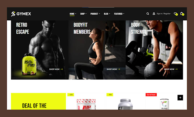 build supplement shopify store supplement website private label supplement store